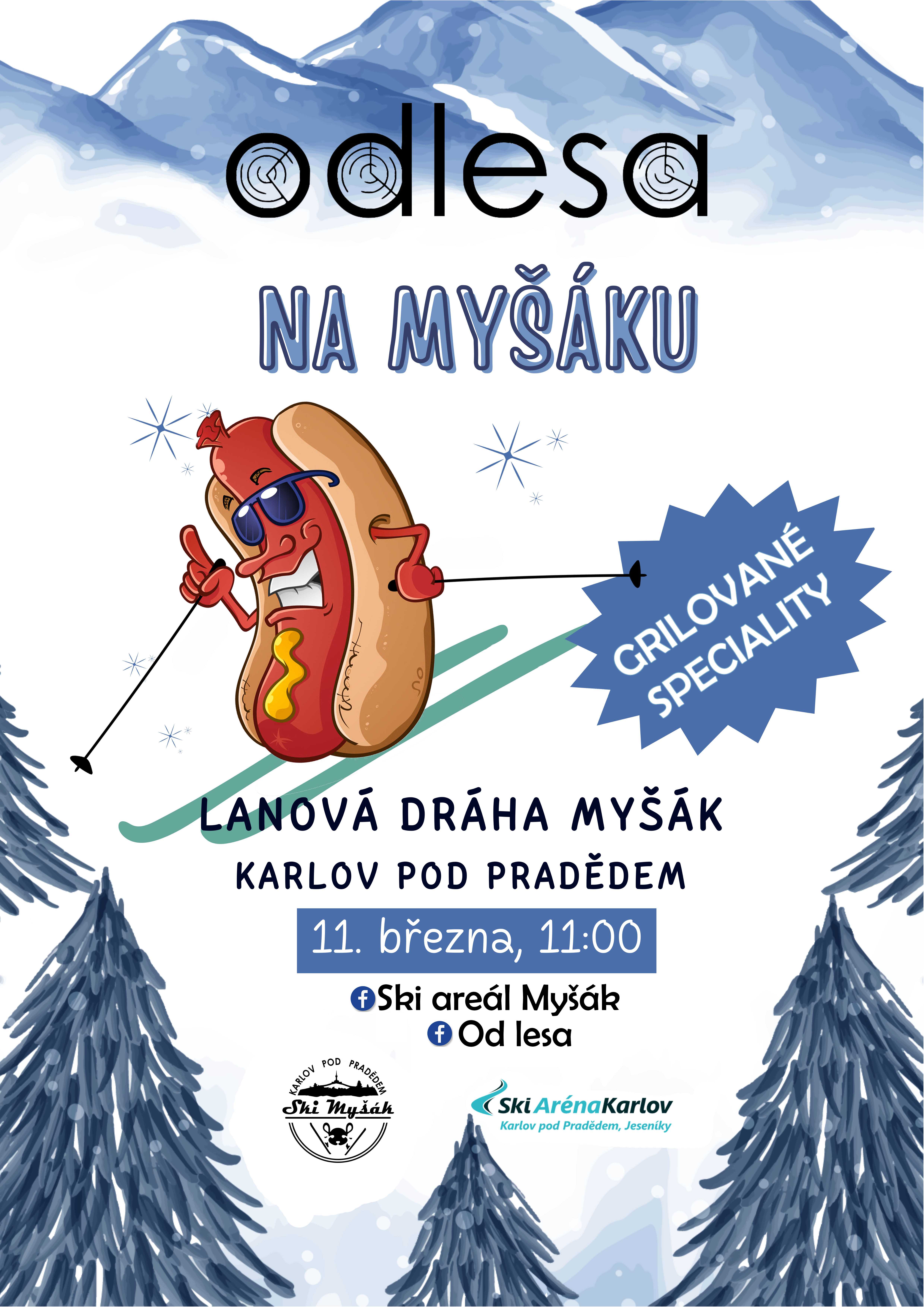 Grilovačka na myšáku